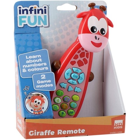 Infini Fun DES16550 - Telecomando Giocattolo per Bambini a Forma di Giraffa
