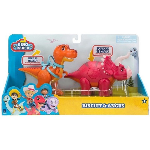 DINO RANCH 2-PACK BISCUIT + ANGUS