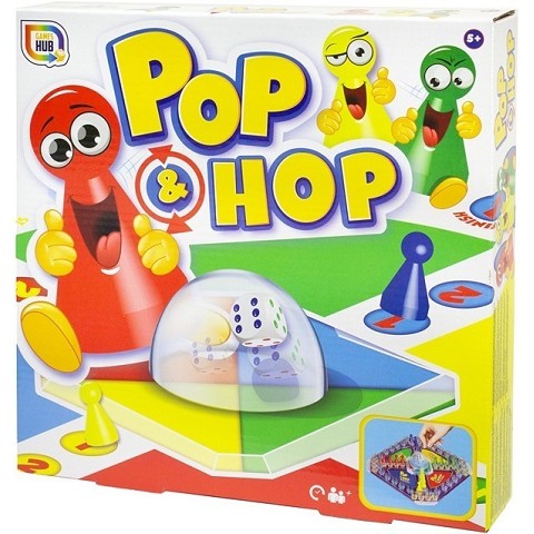 GAMES HUB POP & HOP FAMILY GAME 28X28CM